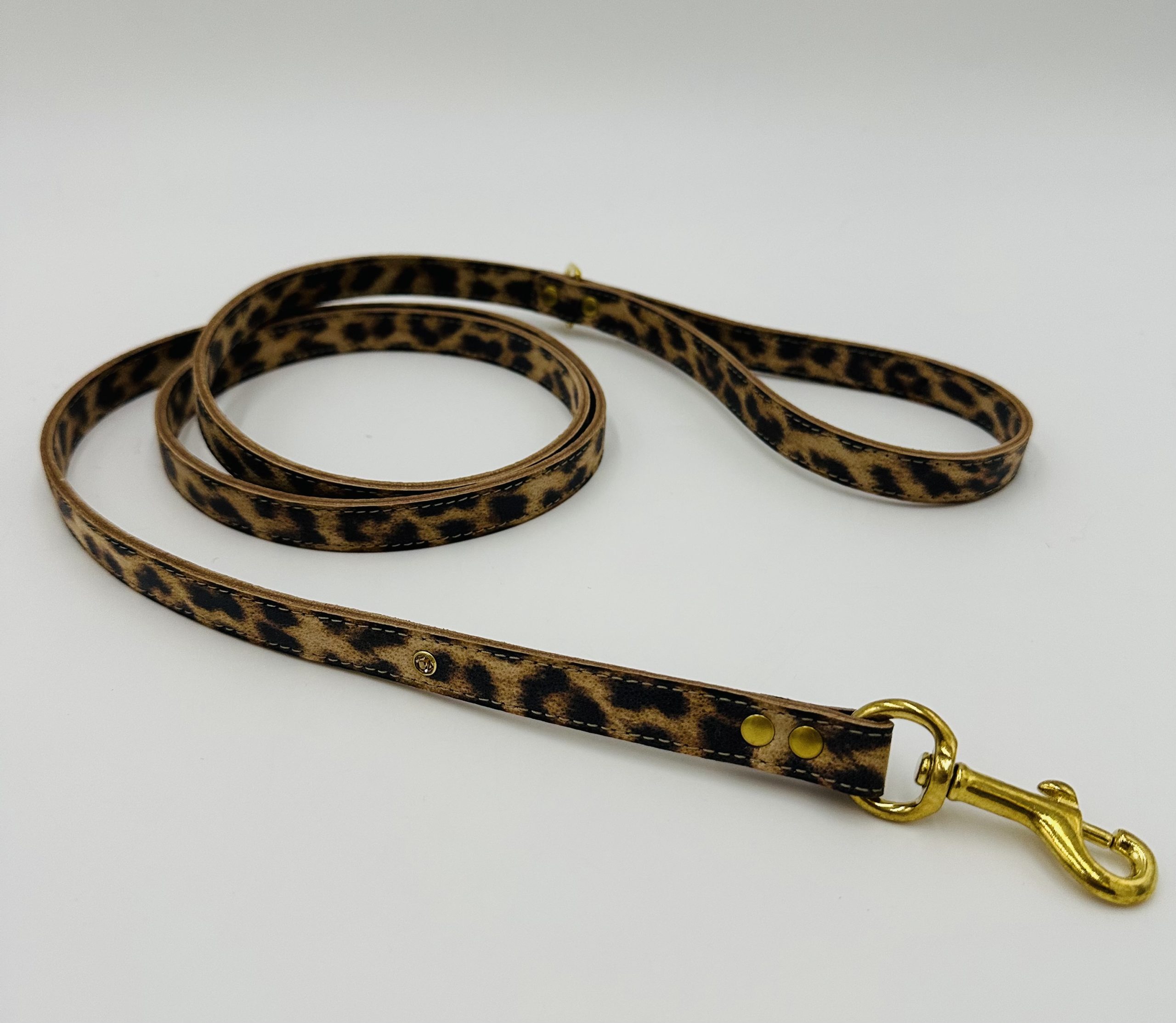 Smycz ze skóry naturalnej SM 2 - obrazek 3