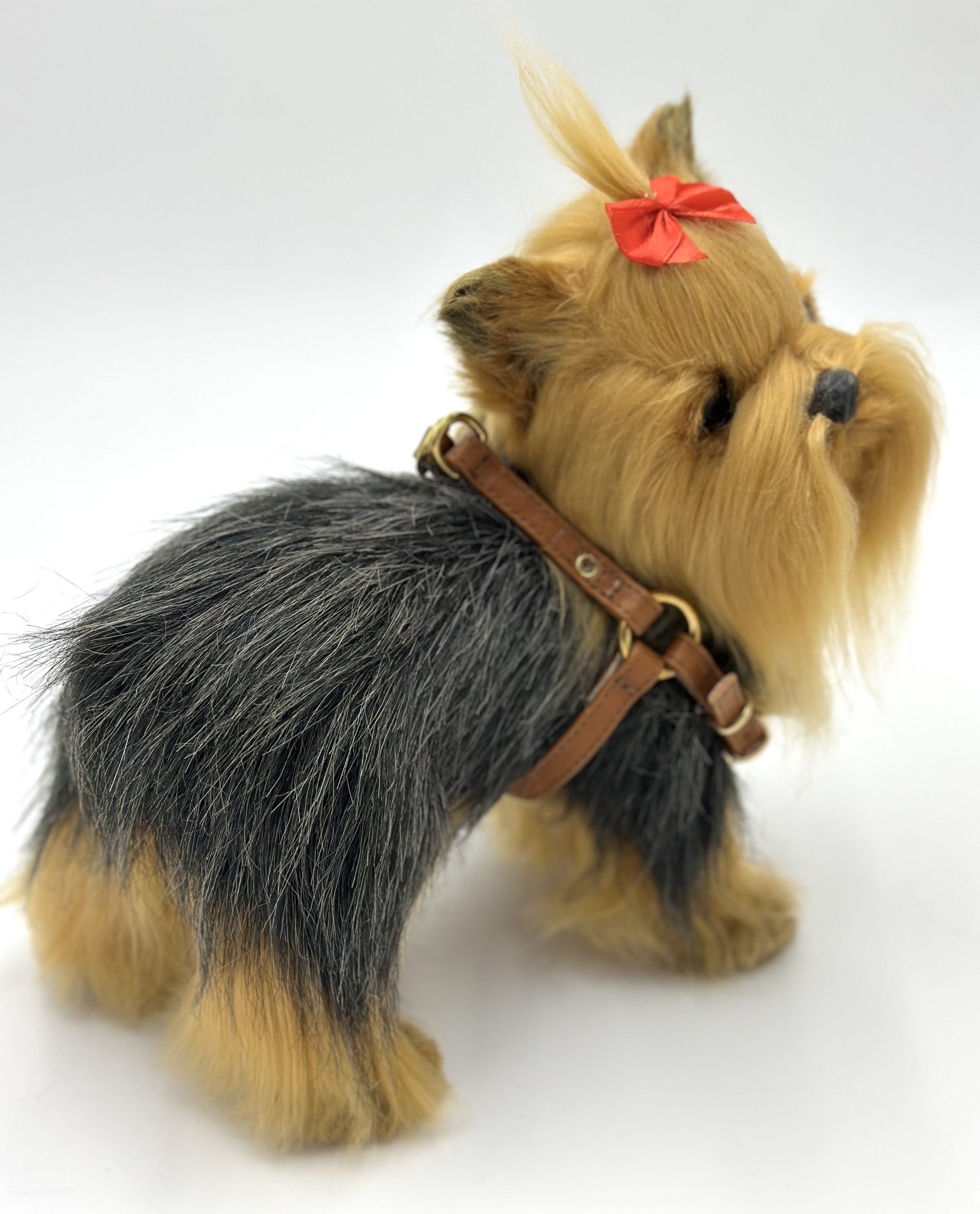 Szelki ze skóry naturalnej SZ 18a, czekoladowe - obrazek 4