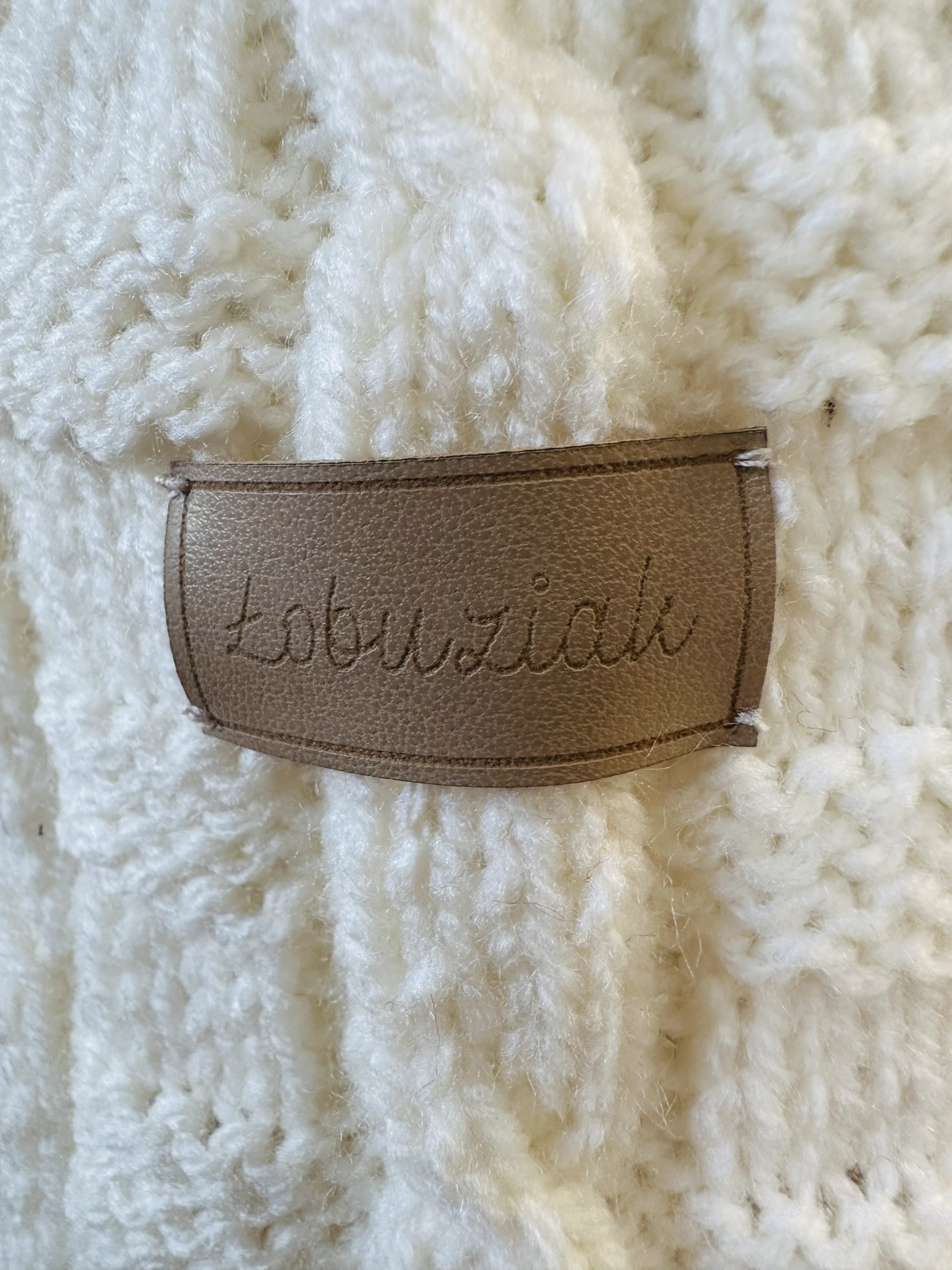 Sweterek SW 1 (ecru, musztardowy, bordowy) - obrazek 8